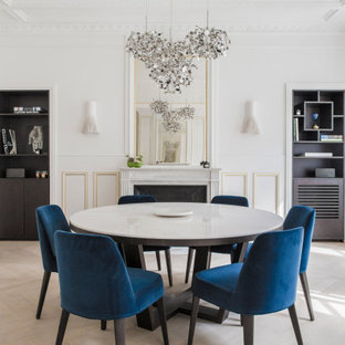 Idée de décoration pour une salle à manger design.