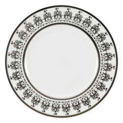The New English - The New English Entomo Black Breakfast Plate - Dinner Plates