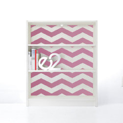 PANYL Bubblegum Chevrons for IKEA BILLY - Home Decor