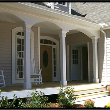 Step Free Front Door and Covered Entry