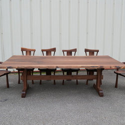 Live Edge Walnut Dining Set - Dining Sets