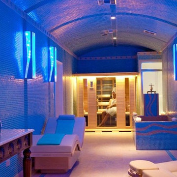Virgin Islands 100% Recycled Glass Tile Healing Spa