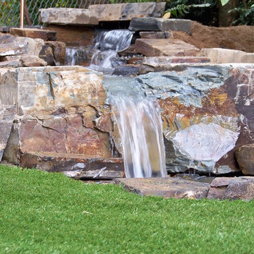 Drilled Fountains Boulder Rocks Pondless waterfeatures