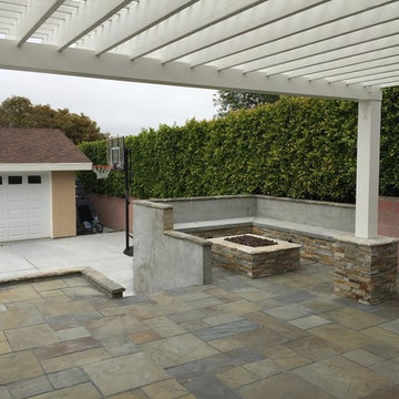 Outdoor Stone Fire Pits