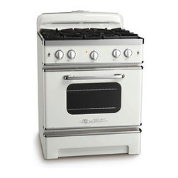 Big Chill - Big Chill Stove 30 in. wide - White - Gas Ranges And Electric Ranges