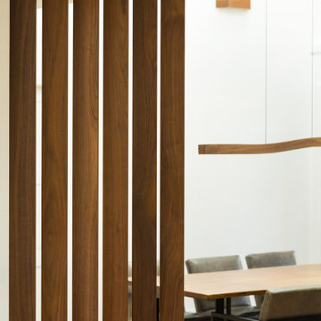 Modern Walnut Kitchen Remodel