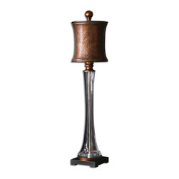 www.essentialsinside.com: marcel copper buffet table lamp - Table Lamps