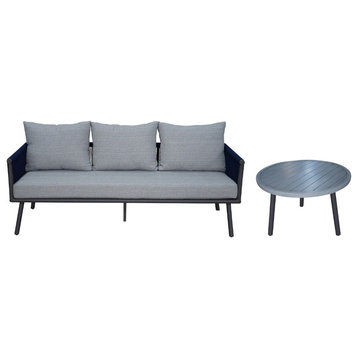 Spring Valley Sofa and Coffee Table 2 Piece Set