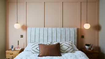 Panelled Wall Bedroom Design
