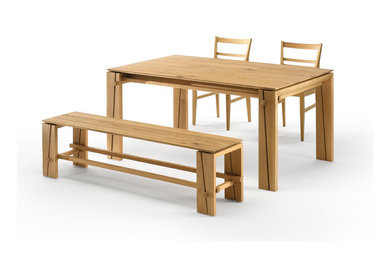 SOLID OAK TABLES, MADE IN ITALY