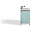 The Aurora Bathroom Vanity, Blue, 47", Single Sink, Freestanding