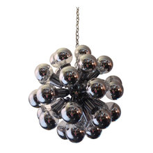 Lightolier 32 bulb Chrome Chandelier