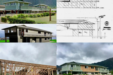 Traditional exterior home idea in Hawaii