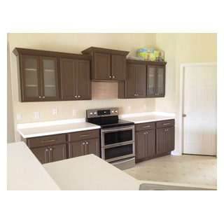 Belly's Kitchen Painted Kitchen Java Espresso Moder Contemporary ...