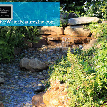 Small pool waterfall