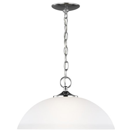 Sea Gull Geary 1-Light Pendant Chrome