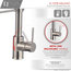 Single-Handle Pull-Down Sprayer Kitchen Faucet with Spring Design