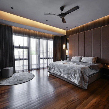 Master bedroom, golf community villa
