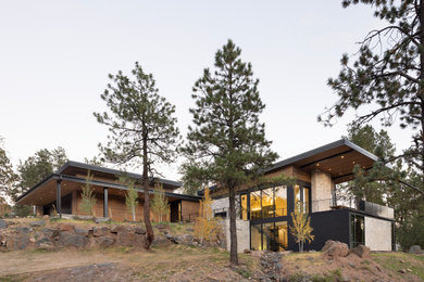 Modern exterior home idea in Other