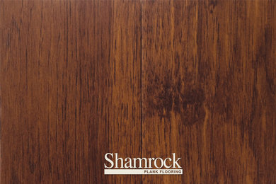 Irish Pub Series by Shamrock Plank Flooring: Hand Scraped Hickory LAGER