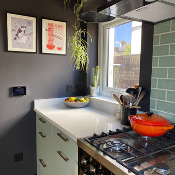 Victorian terrace kitchen (design and project management)