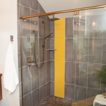 Eastern Contemporary Master Suite in Glenview