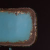 Vintage Turquoise Counter Stool | Dutchbone Ovid