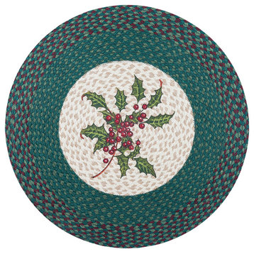 Holly Round Patch 27"x27"