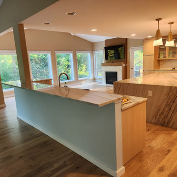 Wide Plank Hickory Flooring – Character Grade | Town & Country Remodel