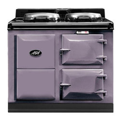 AGA Traditional Electric 2 Oven Cooker, Heather | A2O-E-MOD-HEA - Gas Ranges And Electric Ranges