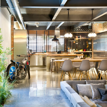 Bajo comercial convertido en loft