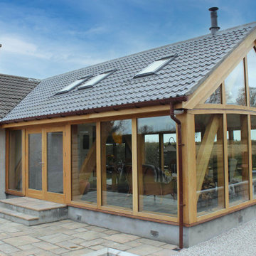 Oak Frame Family Room Extension
