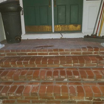 Brick Stair Repair