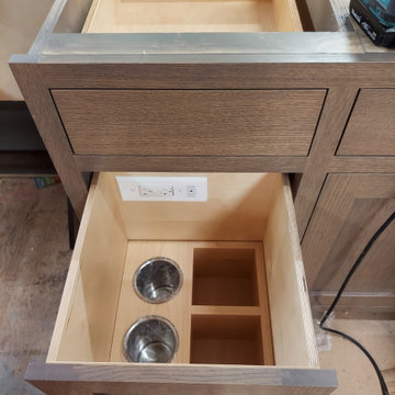 Create Your Own Powered Vanity Drawers