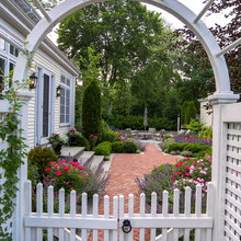 Garage walkway