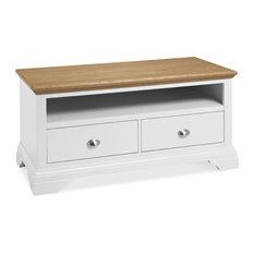 Hertford White Wooden TV Stand