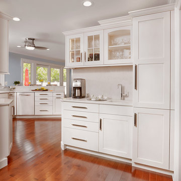 White & Bright Kitchen Remodel Dillsburg, PA