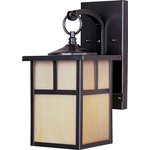 Maxim - Maxim Coldwater 1-Light Burnished, Honey Glass Wall Lantern - This 1-Light Wall Lantern is part of the Coldwater Collection and has a Burnished Finish and Honey Glass. It is Outdoor Capable, and Wet Rated.
