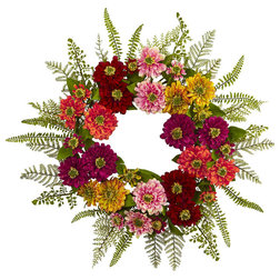 Tropical Wreaths And Garlands by Nearly Natural, Inc.