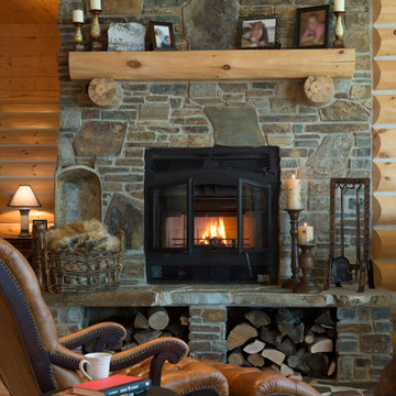 Refined Log Home