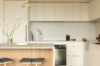 Example of a danish kitchen design in Vancouver