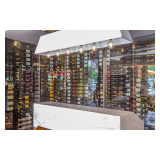 HEXX Kitchen + Bar - Contemporain - Cave à Vin - Las Vegas - par