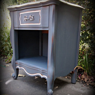 painted nightstand