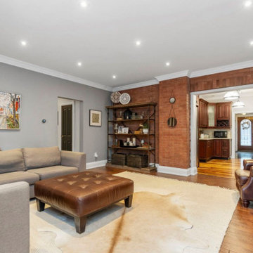 Rear family room addition