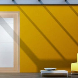 Maximum 209 Modern Interior Door Bleached Oak - Interior Doors
