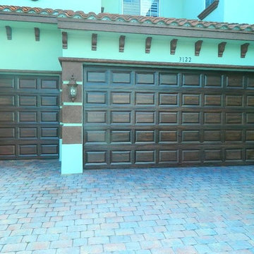 Faux Wood Grain Painting