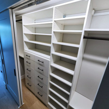 Entryway: Multiple Closet Installation