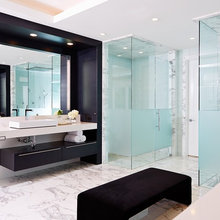 Bathroom With Tiled Ceiling