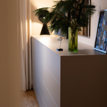 Highboard im Schlafzimmer