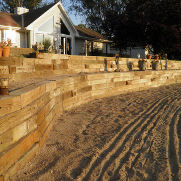 Timber Retaining Walls
